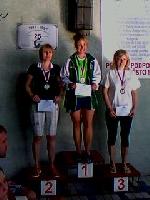 vyhlášení 3km ženy masters D - 1. Kateřina Skuhrová vyhlášení 3km ženy masters D - 1. Kateřina Skuhrová