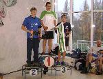 Vyhlášení poháru 2011 mladší dorostenci: 1. Matěj Kozubek