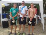 Vyhlášení 10 km muži: 2. Matěj Kozubek
