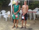 Vyhlášení 10 km dorostenci: 2. Tomáš Kozubek