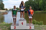 vyhlášení 5 km kadetky - 2. Laura Siebertová