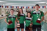 žák - Daniel Dolín, žena Natálie Zápotocká, žačka Mia Srbová a 2. muž Jakub Renc